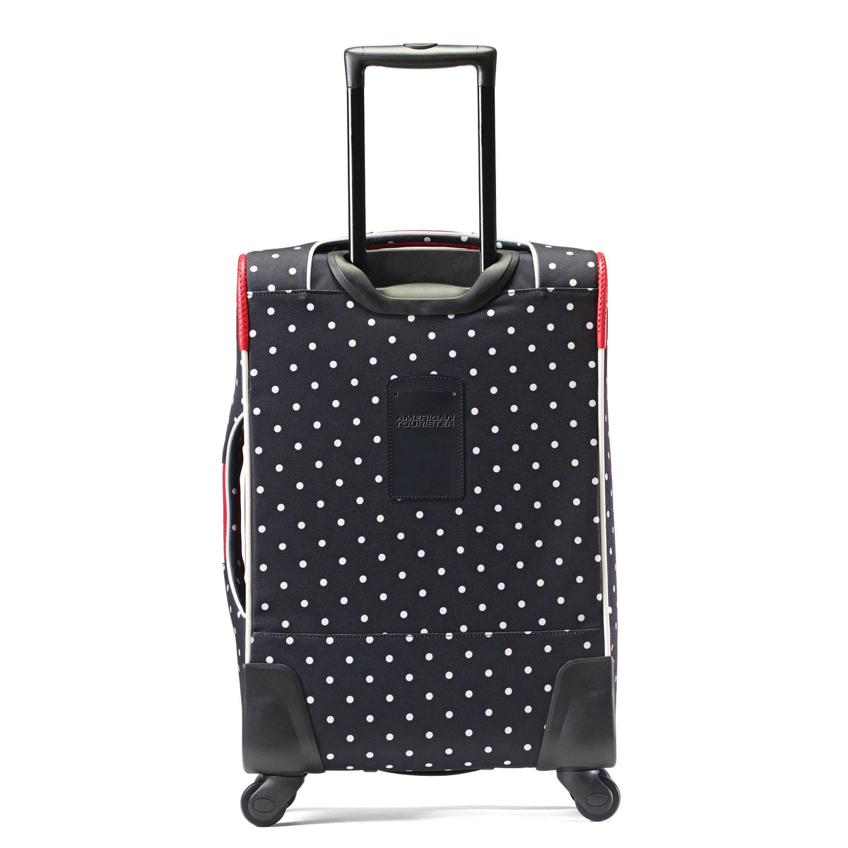 Minnie Mouse Red Bow Softside Carry On Spinner Suitcase