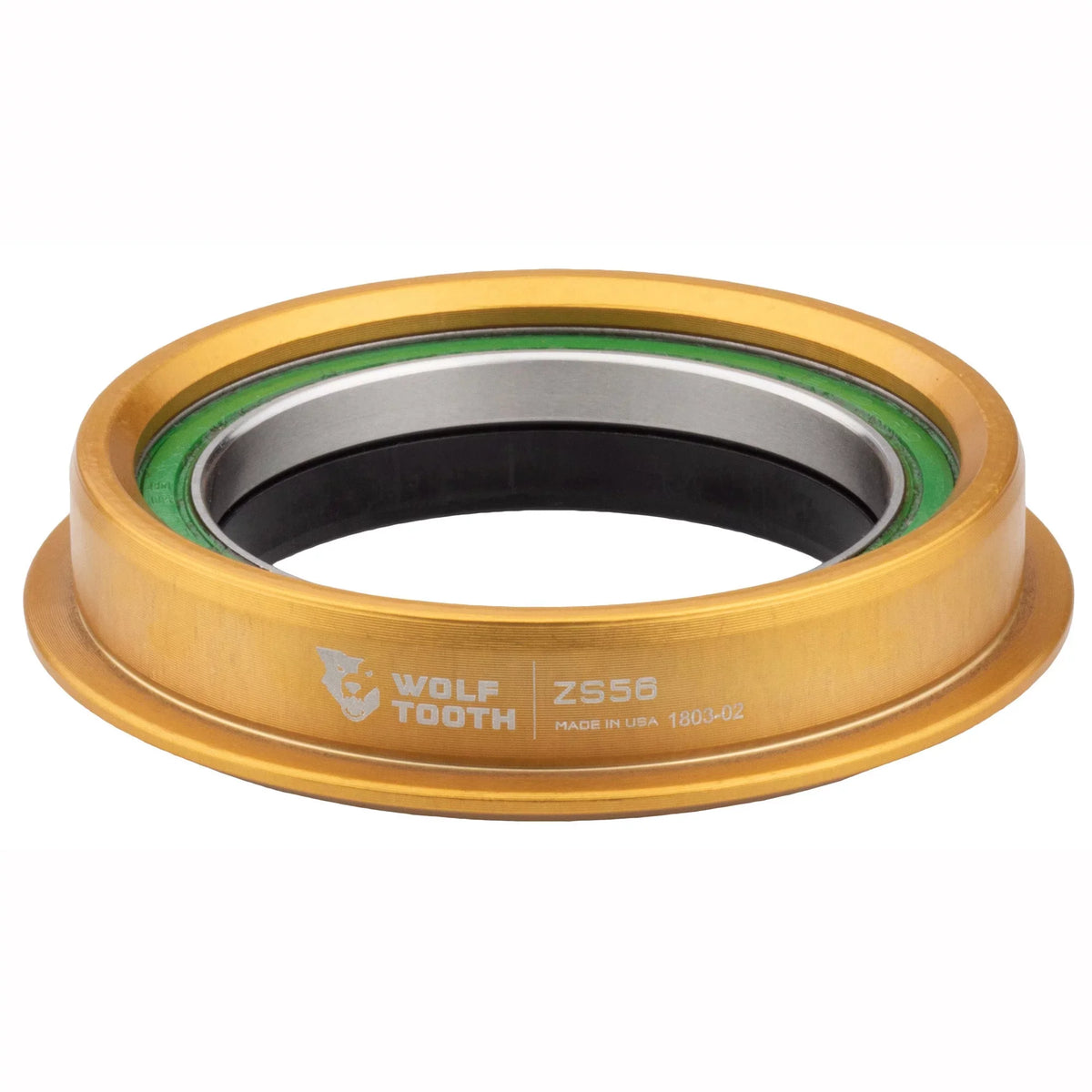 Wolf Tooth Premium  Headsets - Zero Stack Lower, /40, Gold