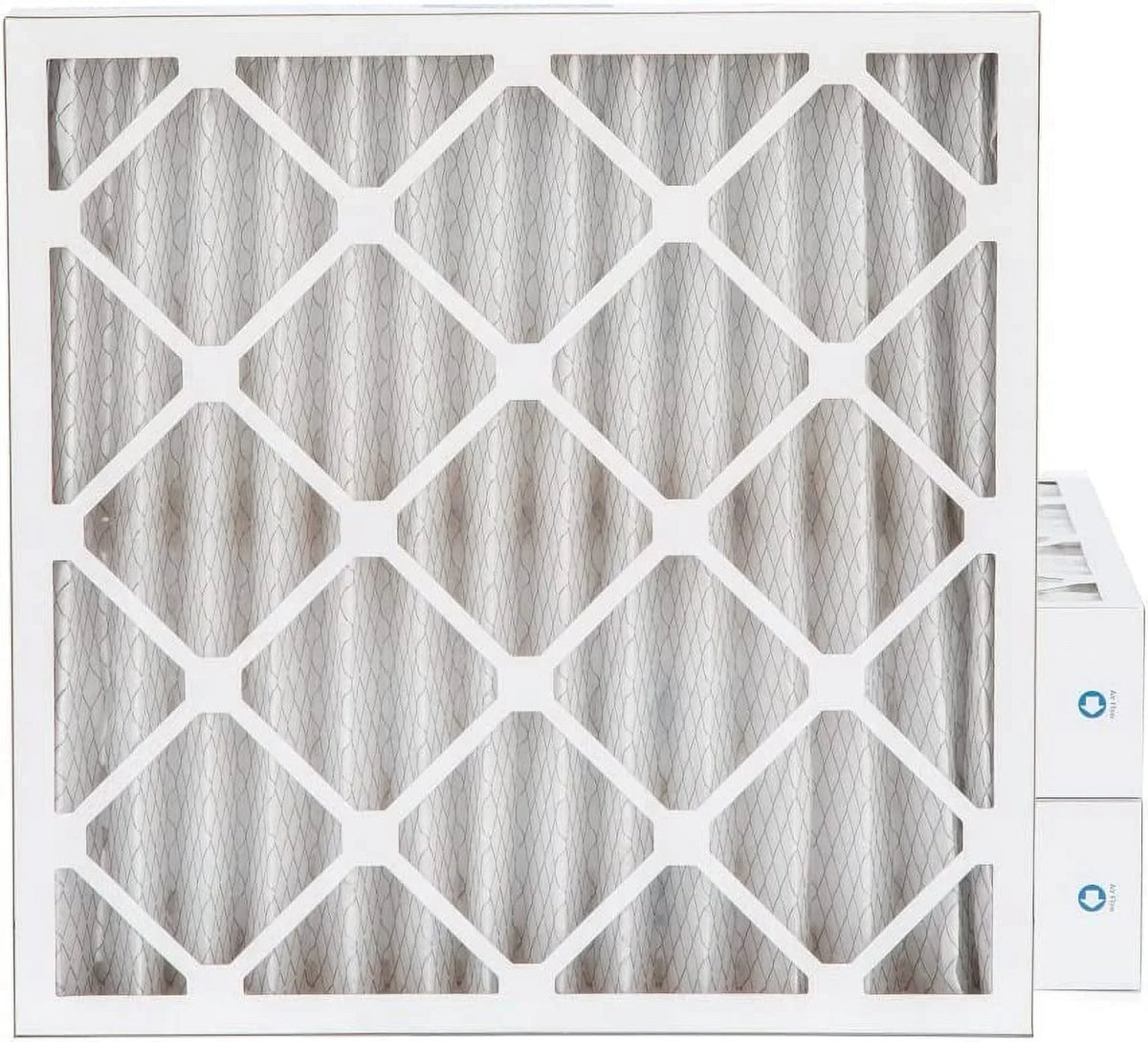 10X10x1  11,  1000 Pleated Furne 1'' Air Filters By Pamlico. 6 Pk. Ext Size: 9-1/2  9-1/2  3/4