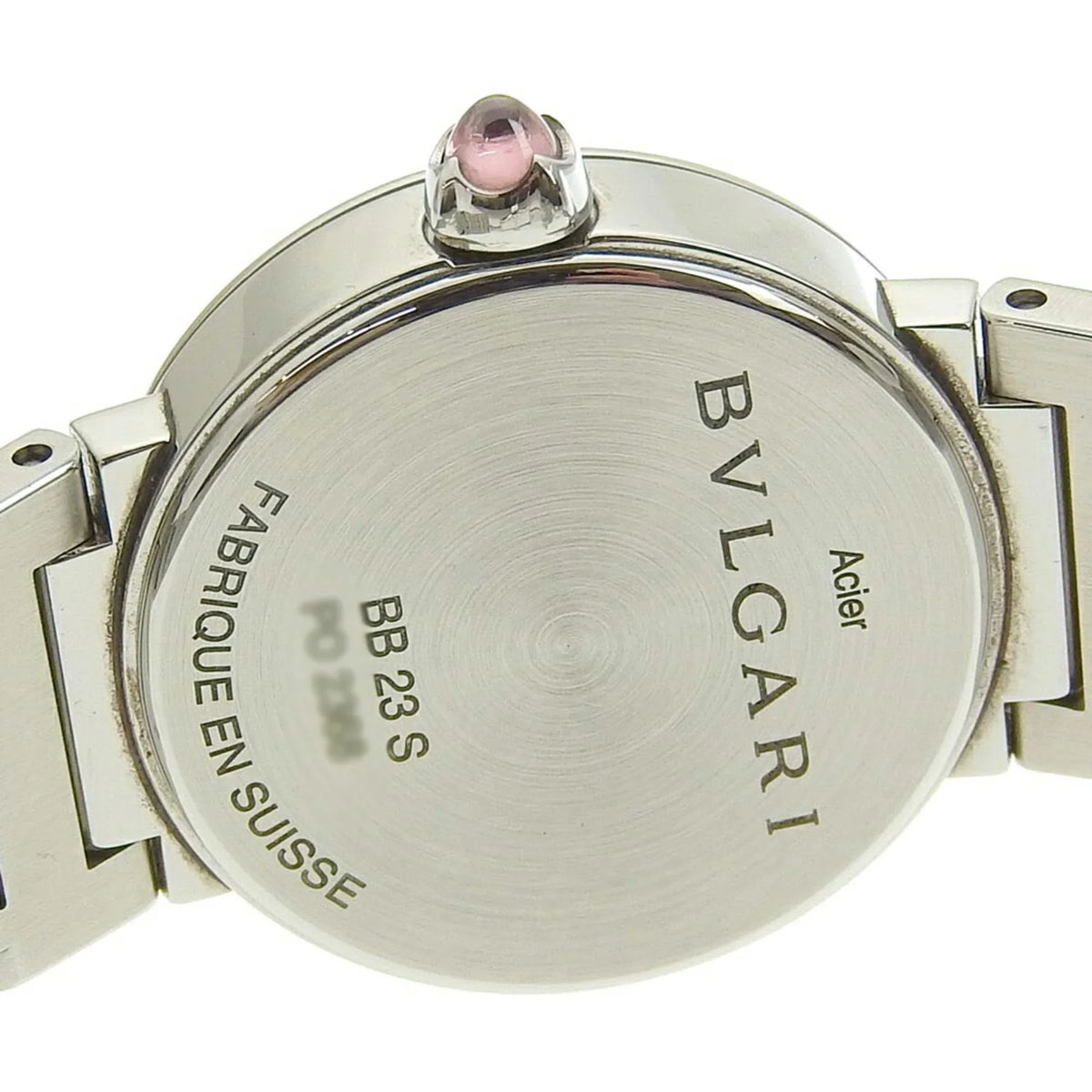 Pre-Owned Bulgari  Battery Watch 12P Diamond Mother of Pearl Shell Dial  103095 (Like New)