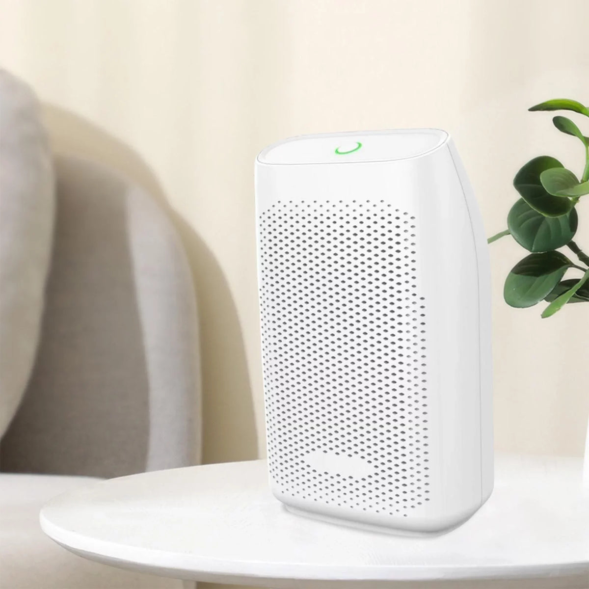 Small Dehumidifier 700ml  For Basement Closet Wardrobe With Semiconductor Technology For Damp Air, , Moisture Energy Efficient Quiet