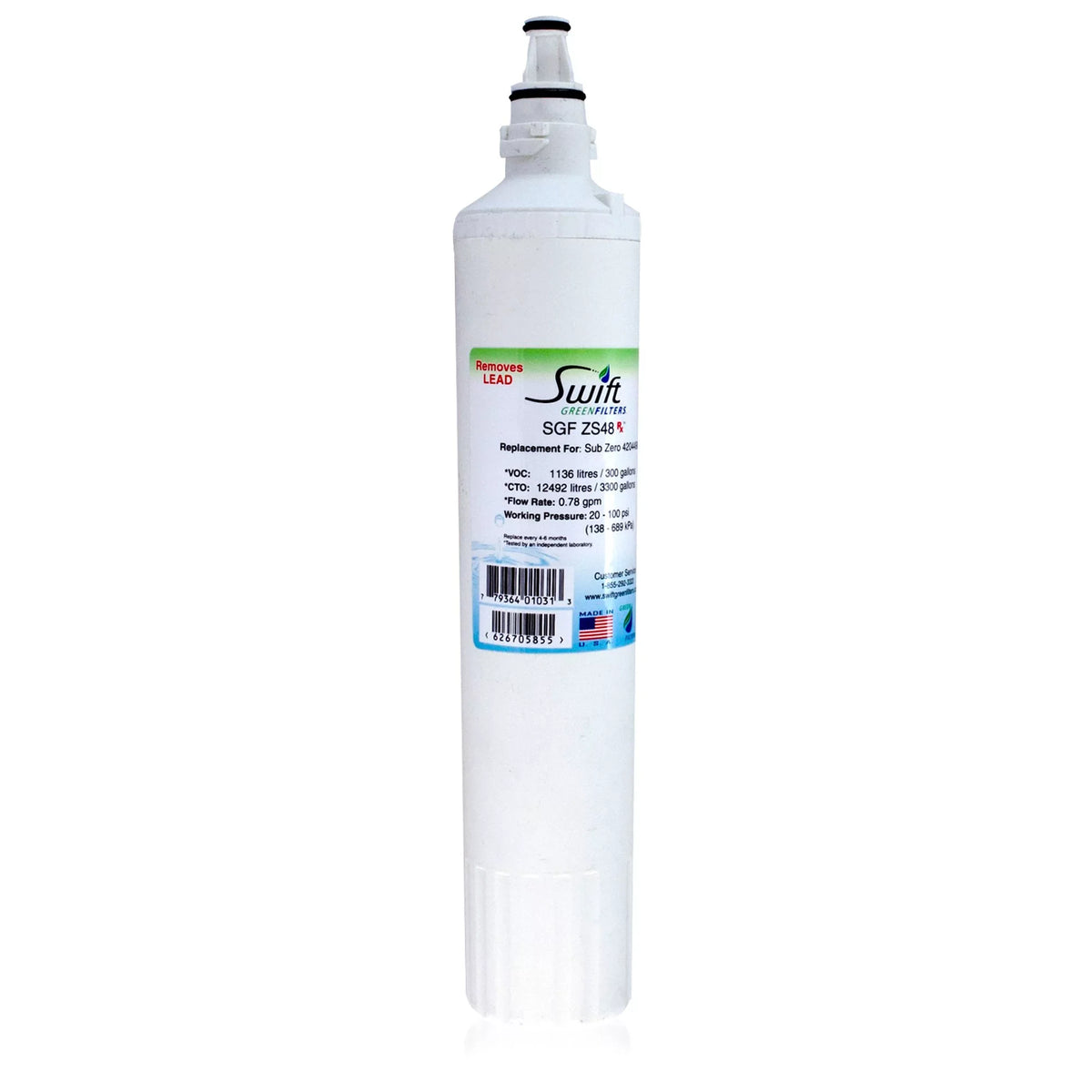 Swift Green's - Rx  Replacement For Sub Zero 4204496