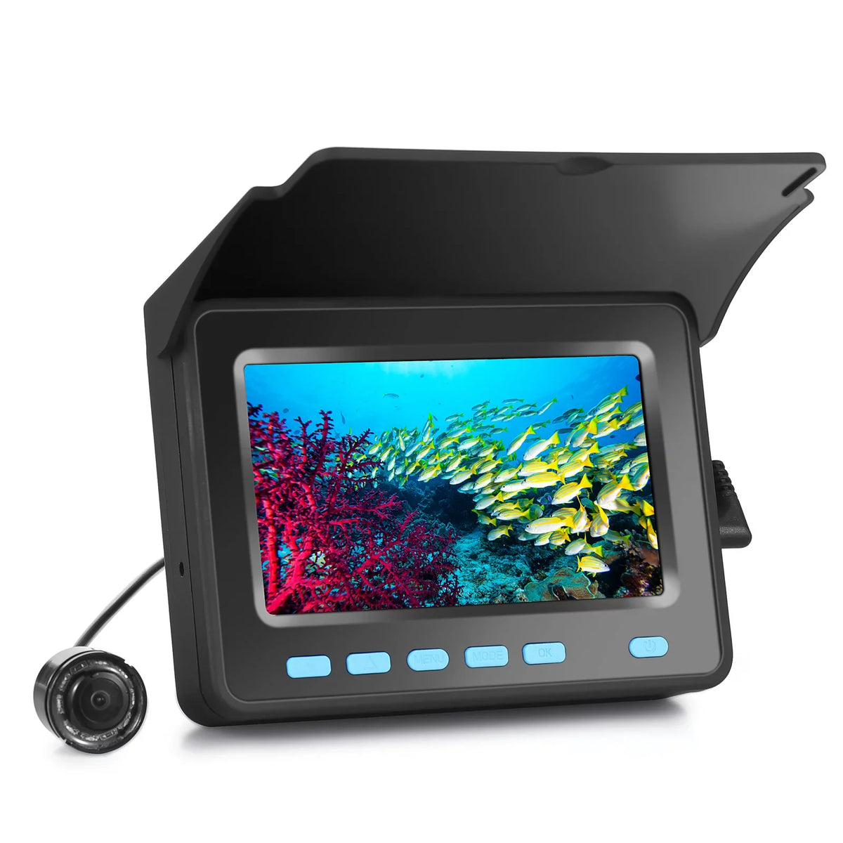 Waterproof Underwater Fishing Camera Fish Finder  140° Wide Angle