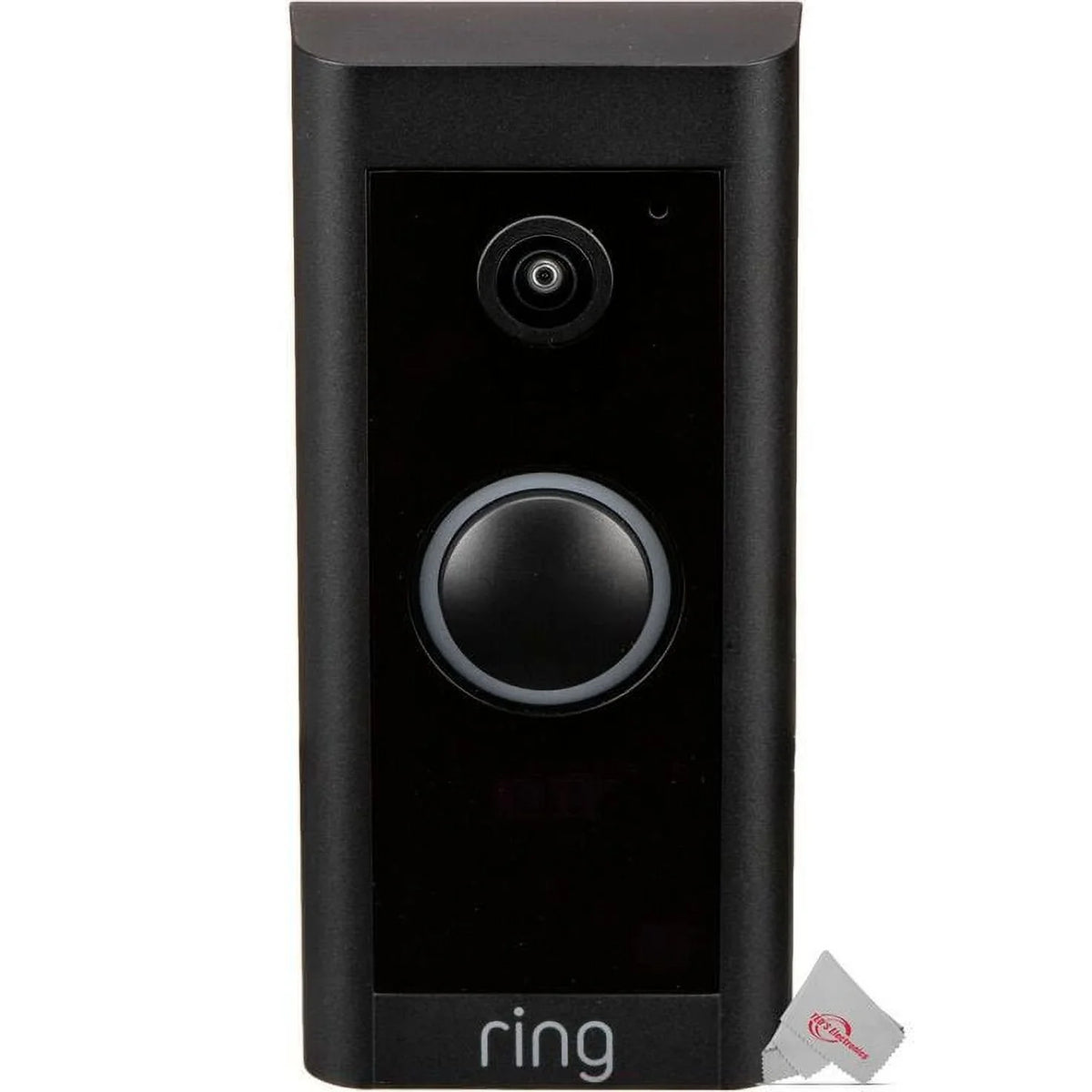 2x 1080p Wired  Video Doorbell Black