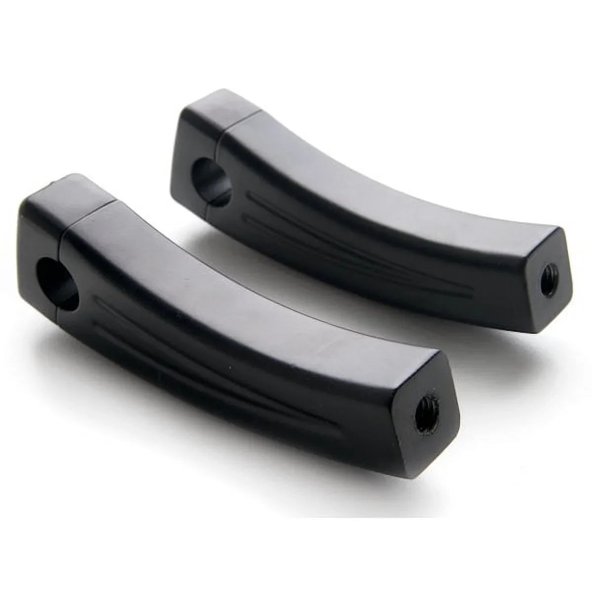 Krator 5.5" Black Bike Handlebar Pullback Risers 7/8" Compatible with Yamaha  400 600 750 1000