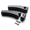 Krator 5.5" Black Bike Handlebar Pullback Risers 7/8" Compatible with Ducati Monster 620 696 750 796 900 1000 1100