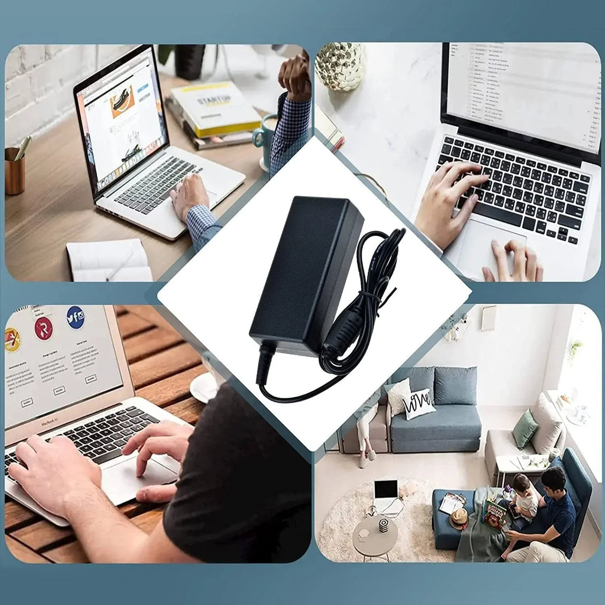 Guy-Tech 24V / Adapter Compatible with Samsung -,-,-,-,-,-,-,- - - - - - Series SoundBar Power Supply Cord