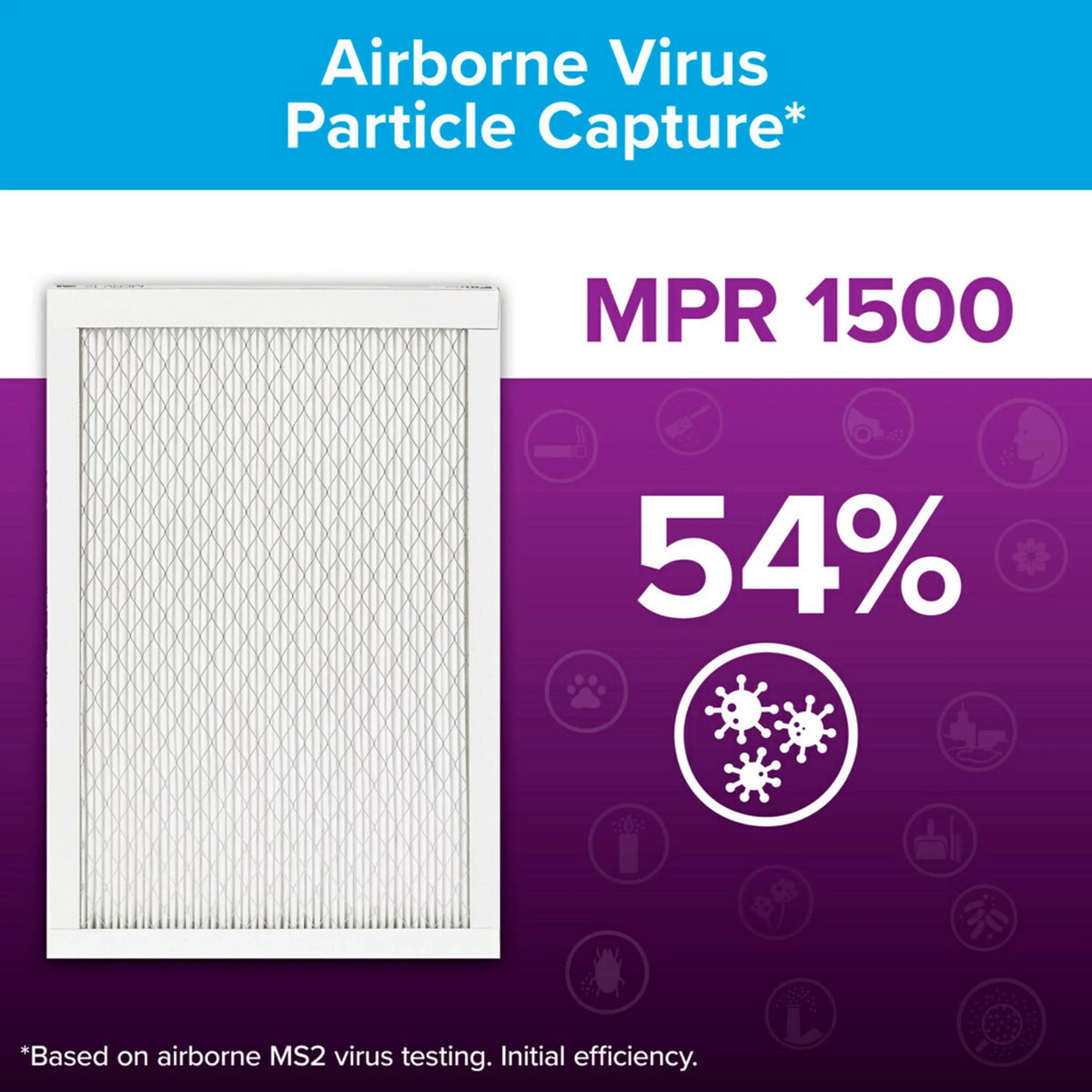 Filtrete 14x18x1 Air Filter,  1500  12, Advanced Allergen Reduction, 4 Filters