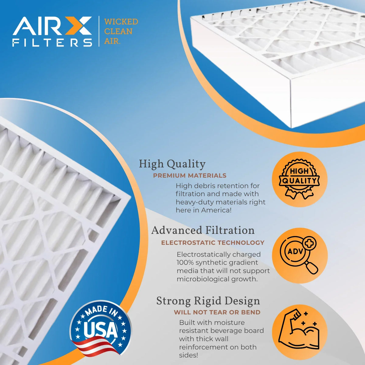 16x25x5 Air Filter  11 Comparable to  1000,  1200 &  7 Compatible with Ultravation 91-005 Filter  11 Comparable to  1000,  1200 &  7 by     .