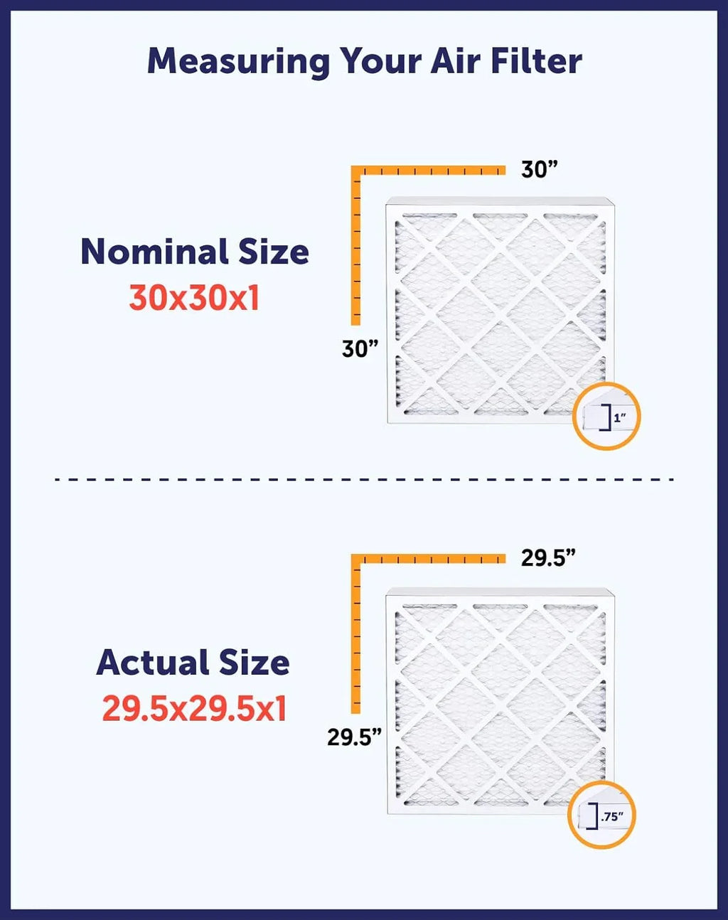 Filter King 39x63.5x1 Air Filter | 4- |  8  Pleated / Furnace Filters |    | Actual Size: 39 x 63.5 x .75"