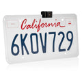 '- Concealed License Plate Backup Camera with Night Vision and Guide Parking Lines (Black)