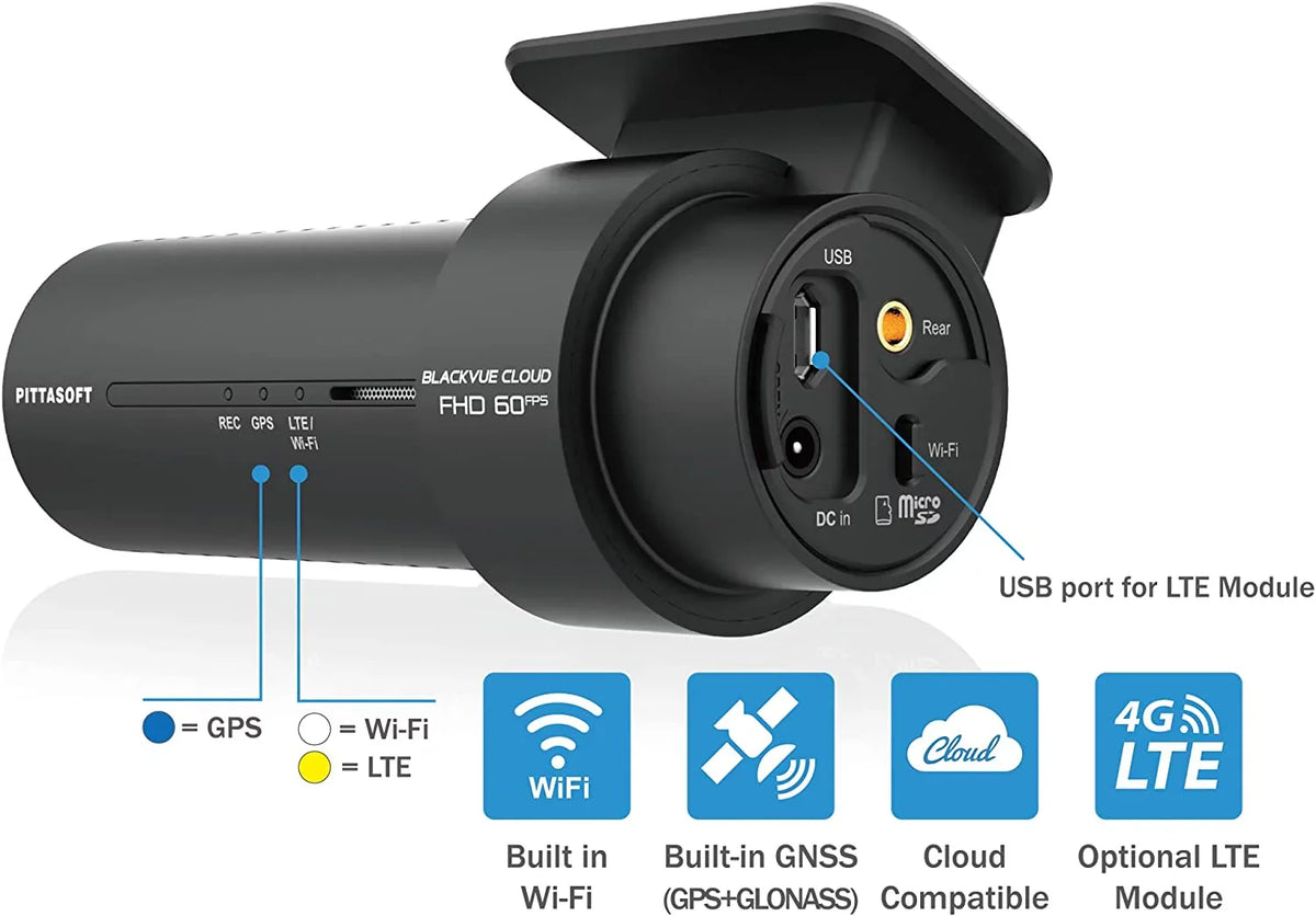BlackVue -2CH Plus 32GB Dashcam