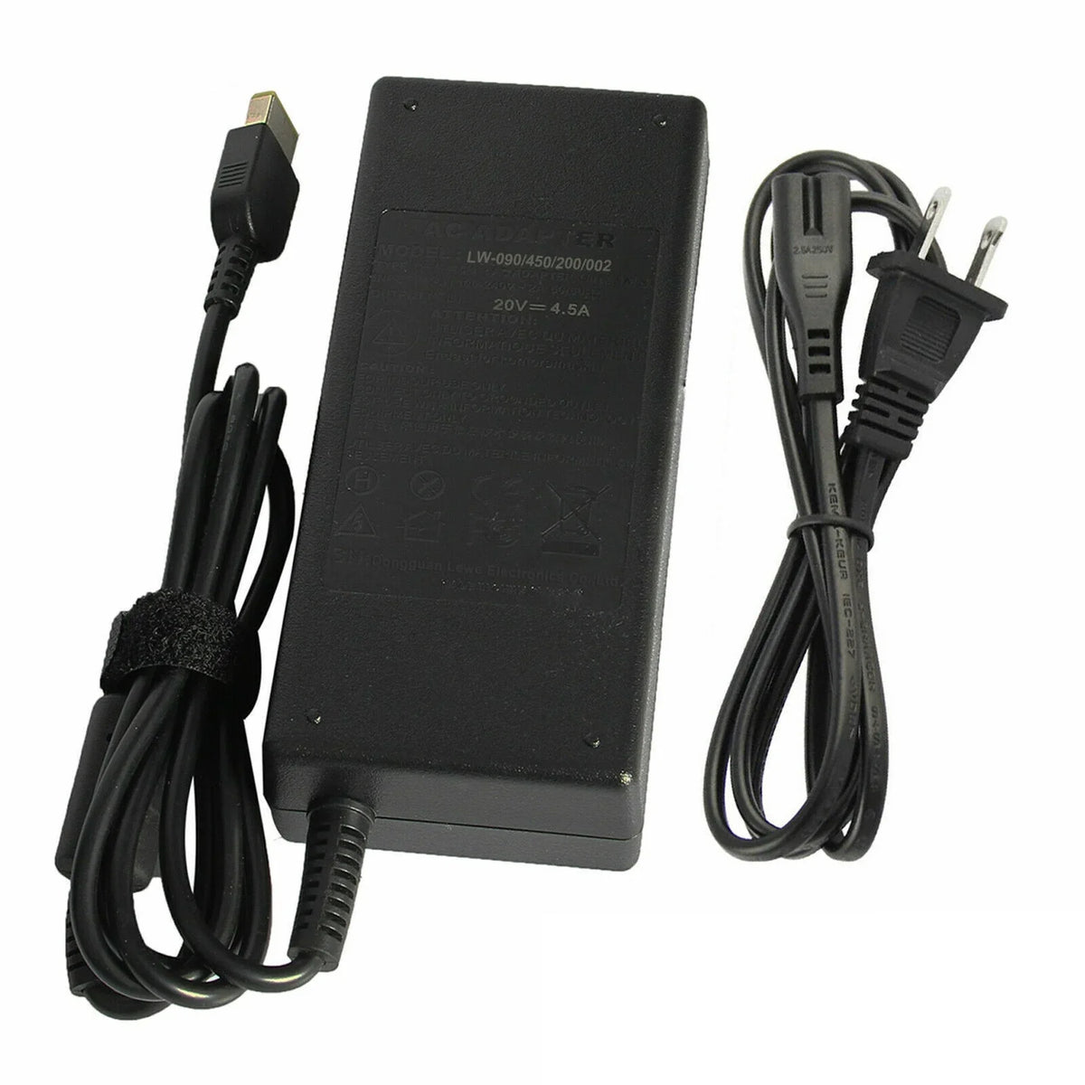 50PCS of 20V 4.5A 90W  Adapter Charger For Lenovo Thinkpad 0B46994 Power Supply