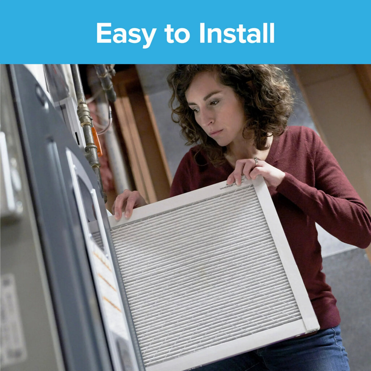 Filtrete by 3M 10x20x1,  11, Allergen Reduction  Furnace Air Filter, 1200 , 4 Filters
