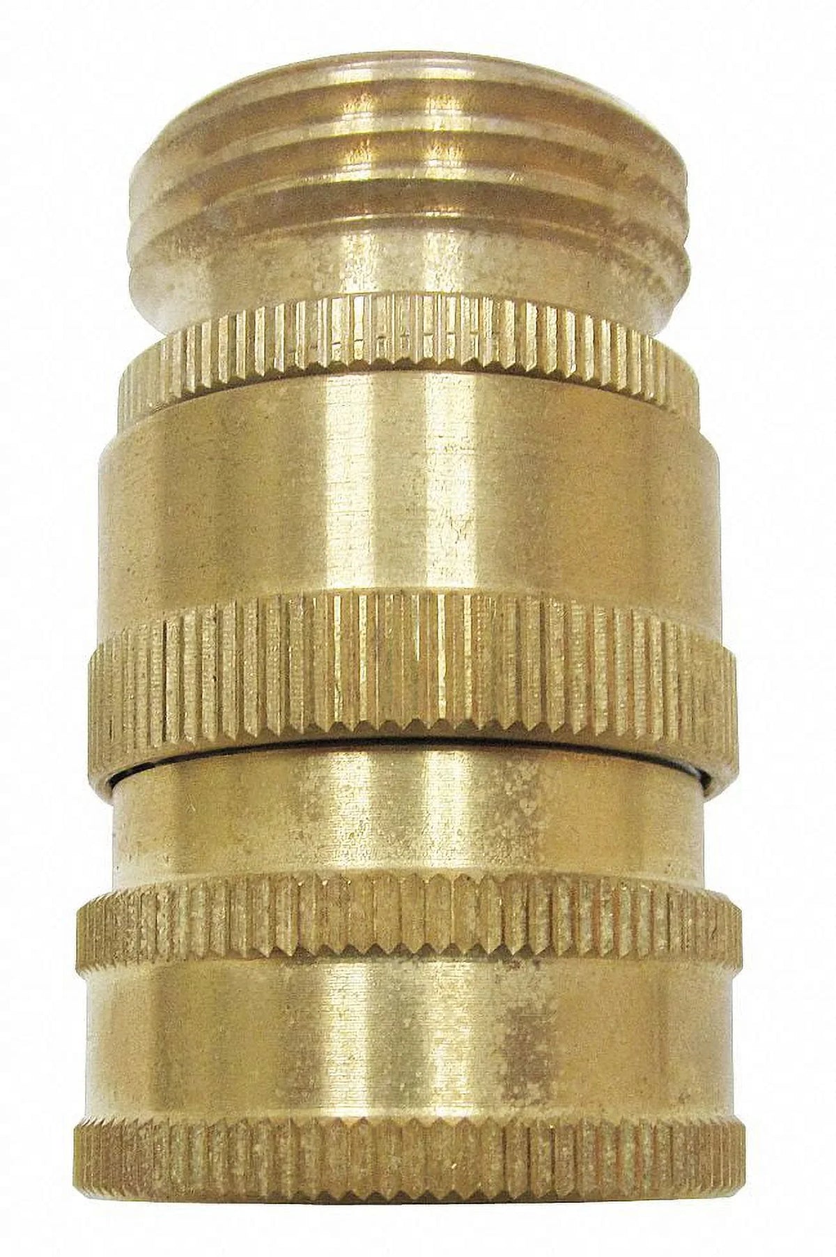 Sani-Lav Hose Adapter,Brass,3/4" x 3/4"