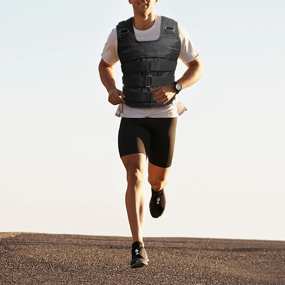 Spirastell Weighted Vest,Max Adjustable Vest Cloth (empty) Vest Ox Cloth Adjustable Intensity (empty) Siuke Maximum Adjustable Intensity Cloth Maximum Adjustable