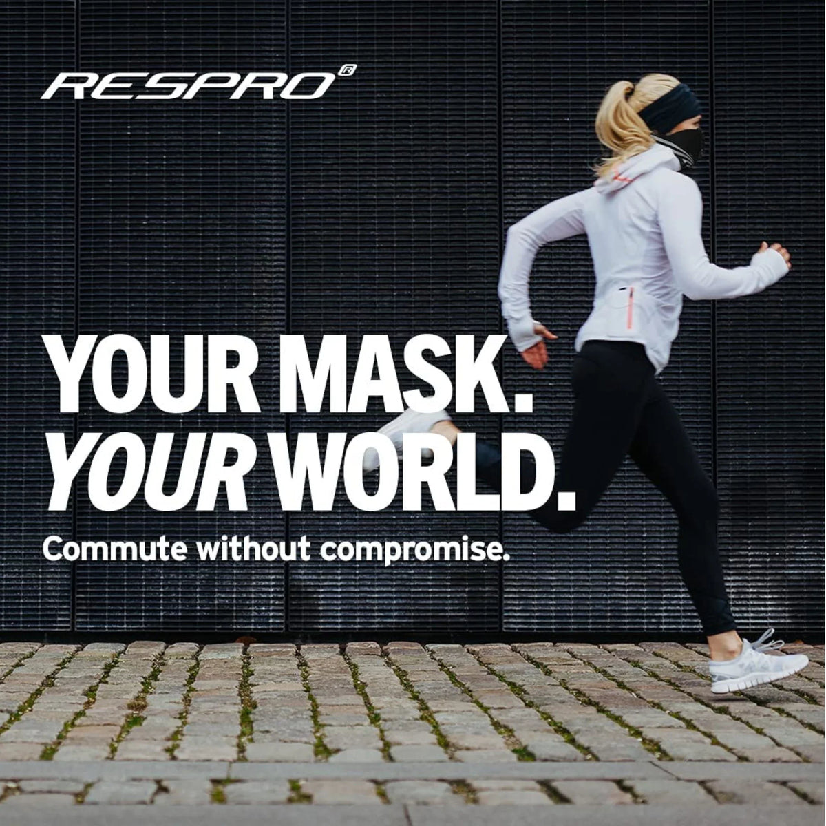 Respro Ultralight Mask -  - Black
