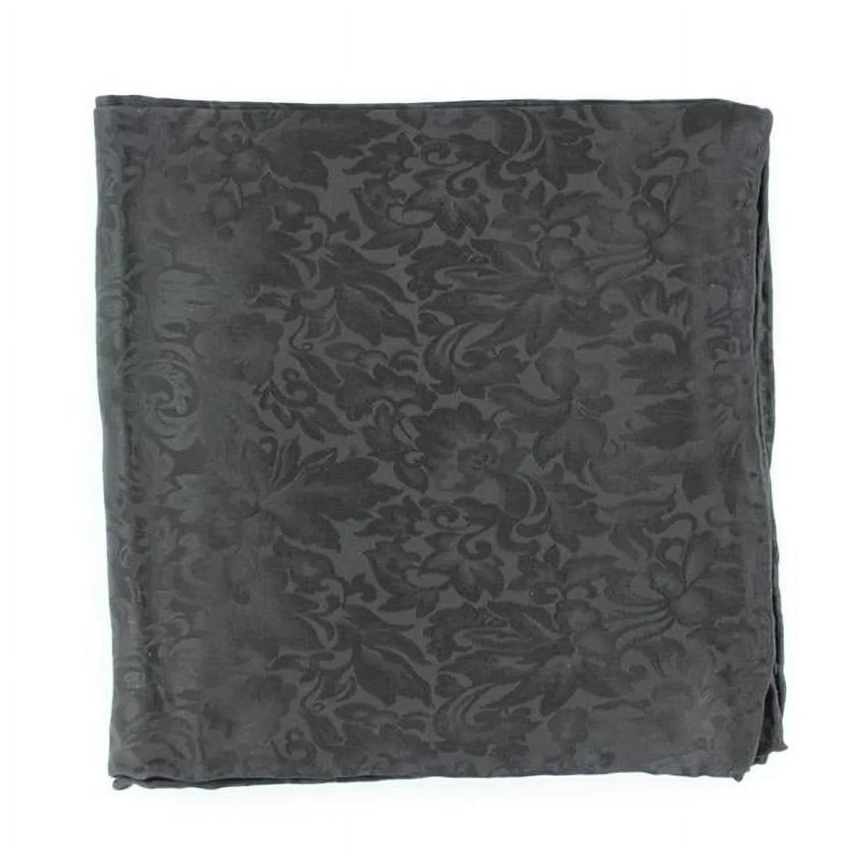 & Western 904001 Jacquard Wild Rag, Black - 35 x 35 in.