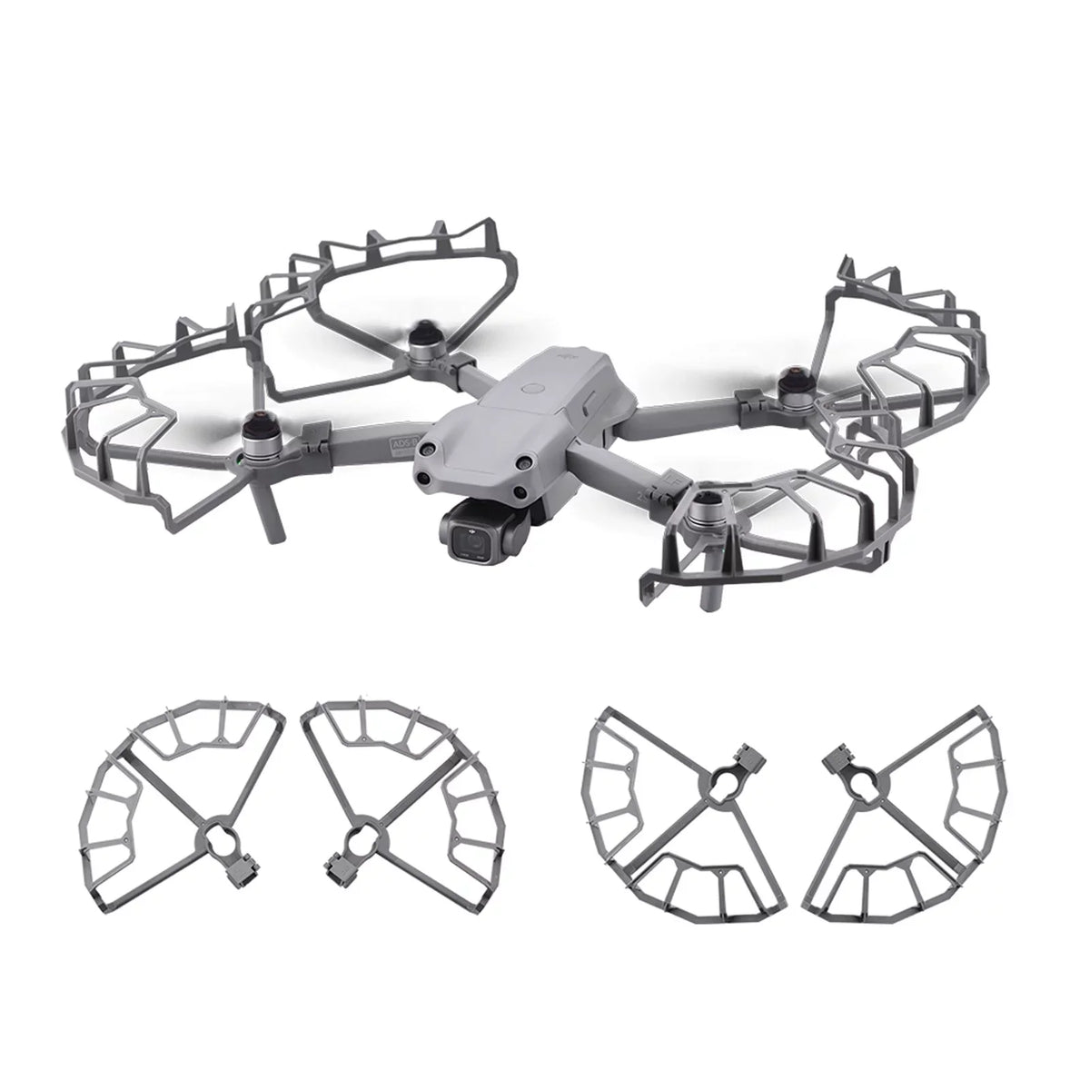 ZiSUGP Propeller Protection Ring For  Mavic Air 2/Air 2S Drone Propeller Leaf Guard Protection Drone Accessories  11 Pro Drone