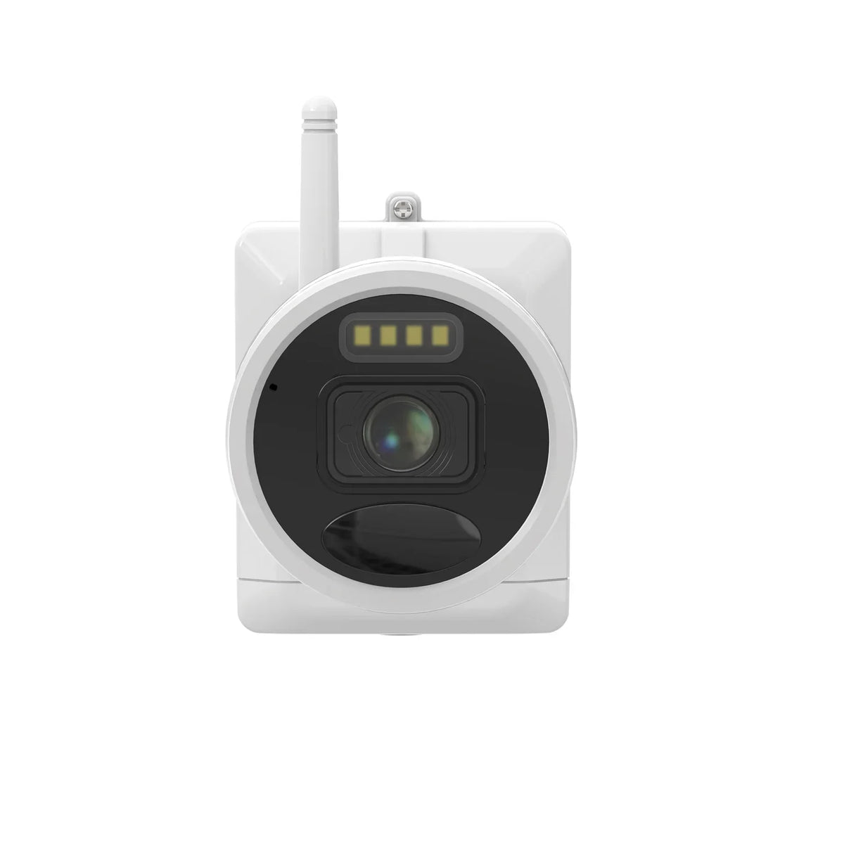Lorex 2K 4.0- 8-Camera-Capable 32-  System with 4 Outdoor Wi-Fi Battery Security Cameras, White, -4AA4-, -4AA4-