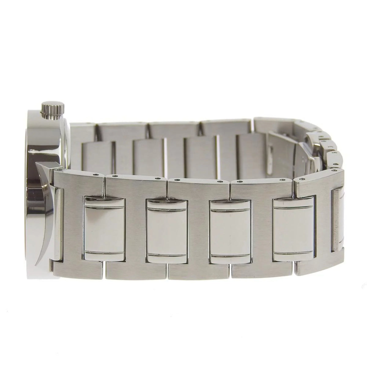 Pre-Owned  Bulgari   stainless steel self-winding boys black dial watch (Good)