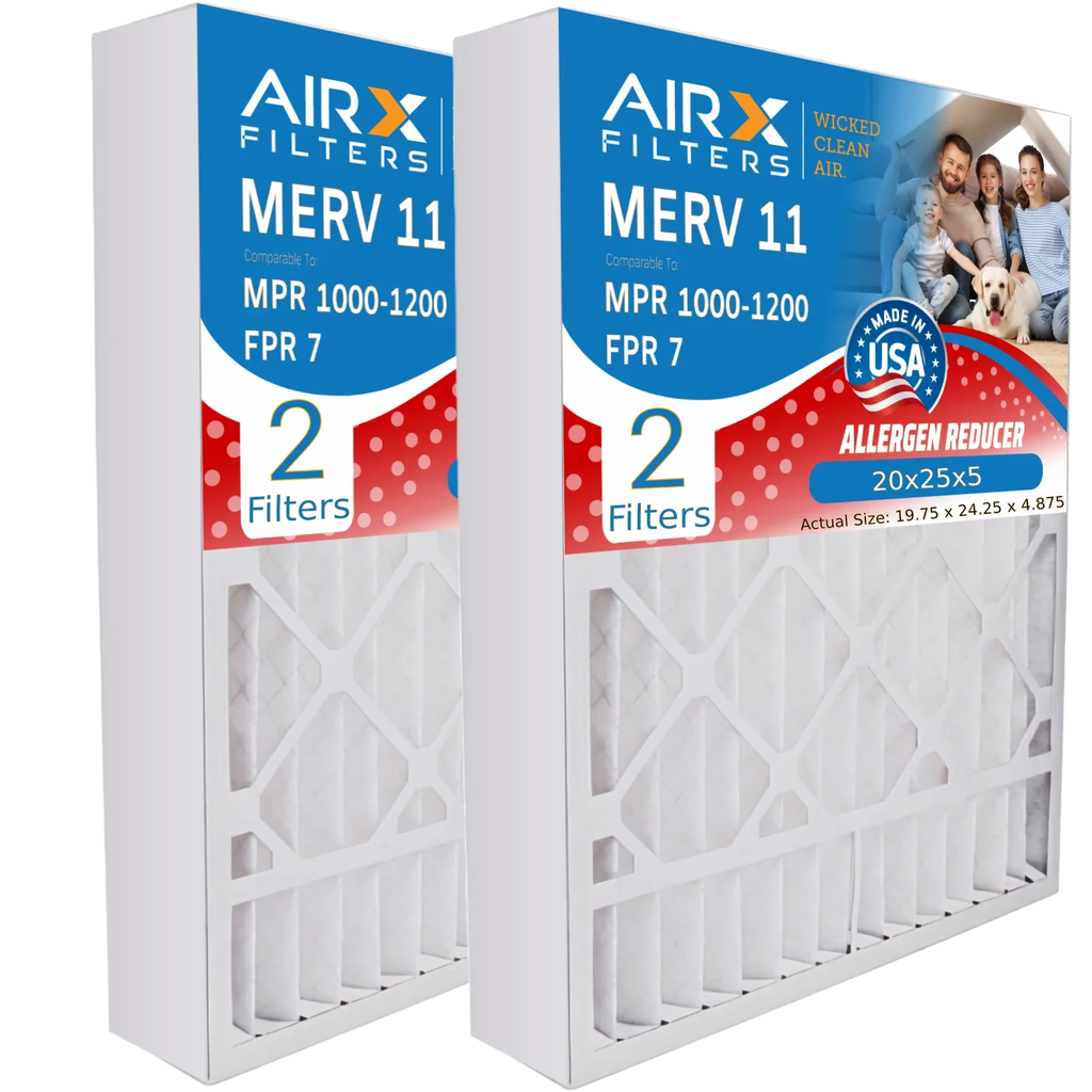 20x25x5 Air Filter  11 Comparable to  1000,  1200 &  7 Compatible with Field Controls # 46568600 Premium  Made 20x25x5 Furnace Filter  11 by     .