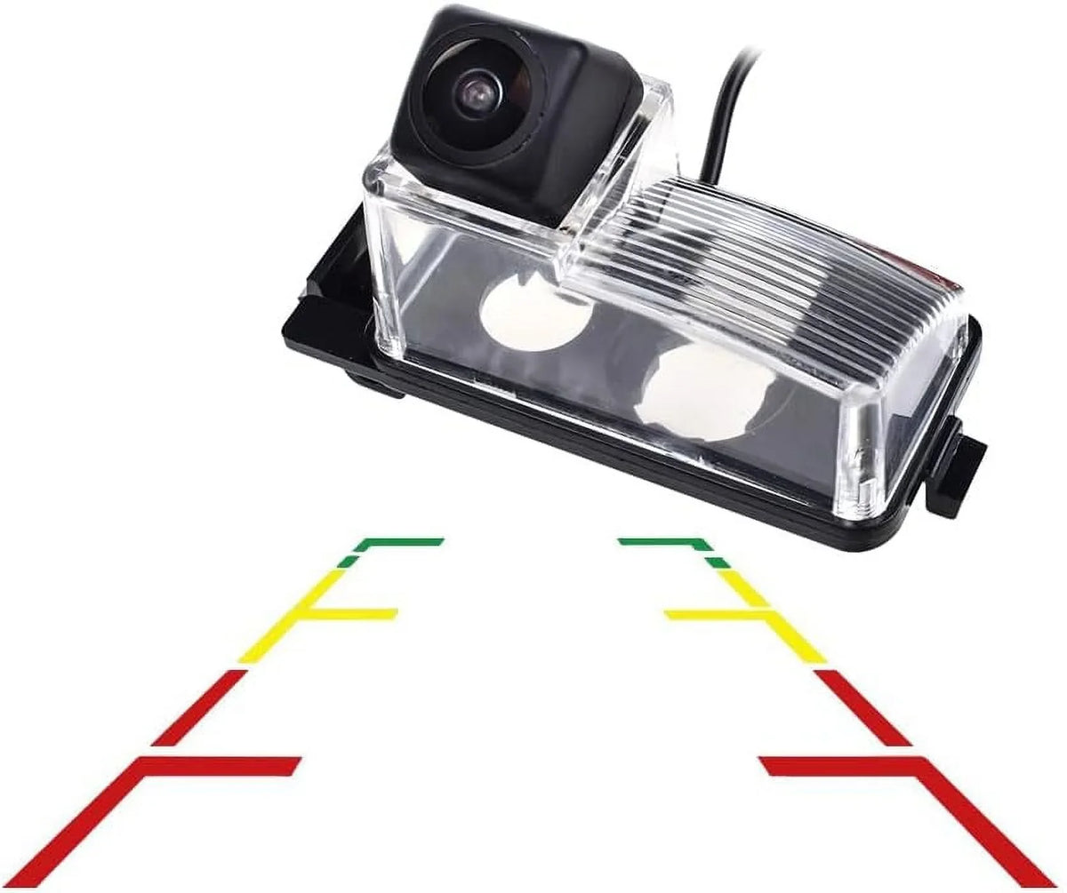 Vlicevrn  Fisheye Vehicle Car Rear View Camera Fixed Parking Line Night Vision Backup Parking Camera for Nissan Versa