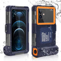 UrbanX Professional [15m/50ft] Swimming Diving Surfing Snorkeling Photo Video Waterproof Protective Case Underwater Housing for Xiaomi Mi 4s And all Phones Up to 6.9 Inch  with Lanyard