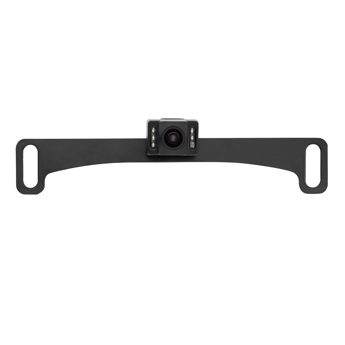 '- Concealed License Plate Backup Camera with Night Vision and Guide Parking Lines (Black)
