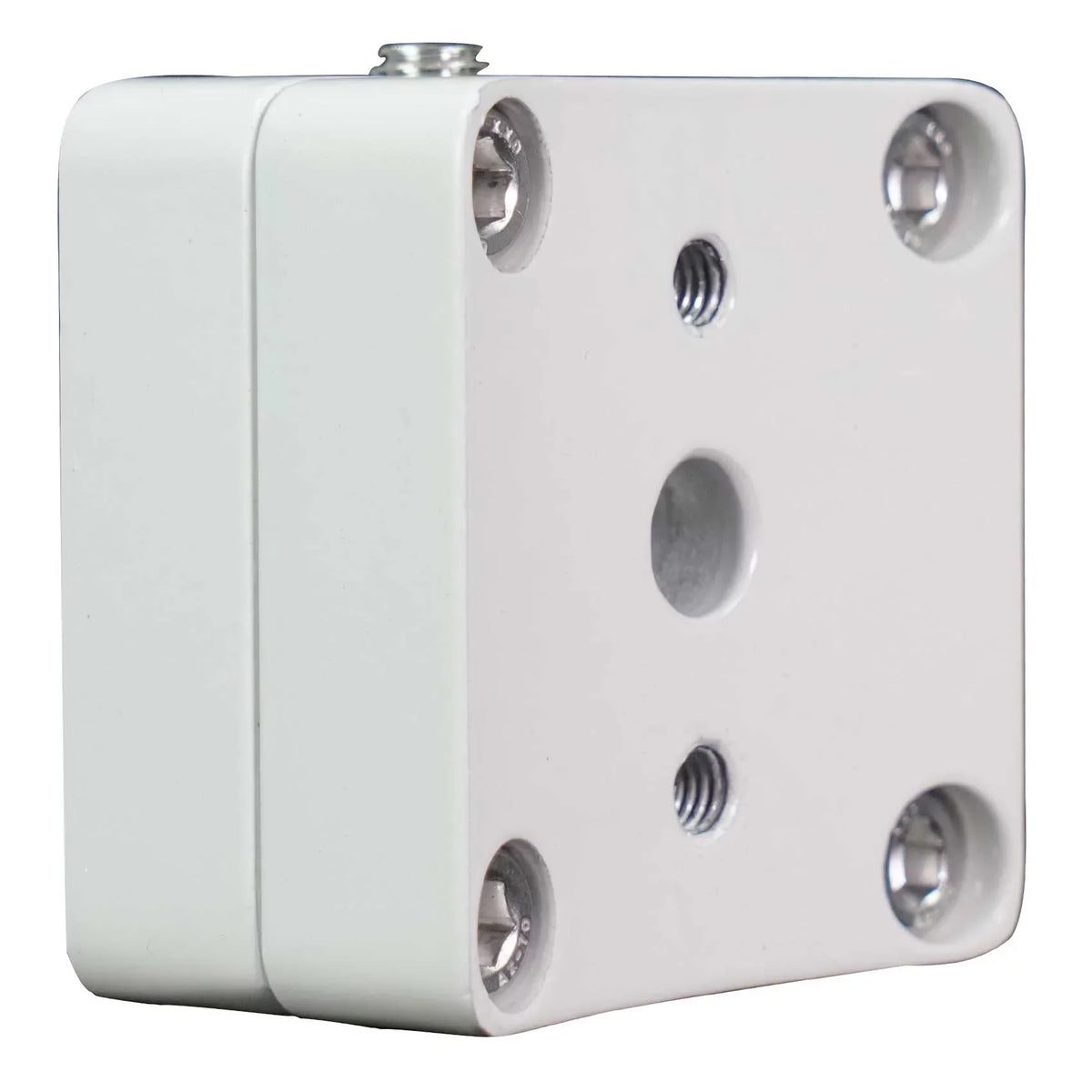2) Rockville  5.25" 360° Swivel White Aluminum Surface Mount Speaker Pods