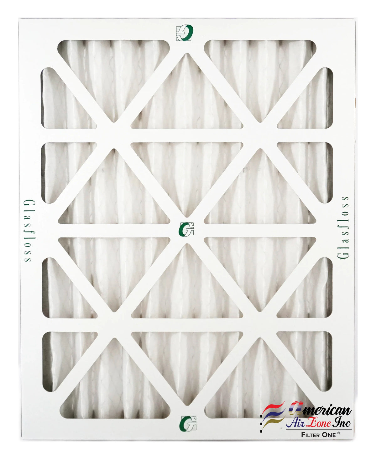 Glasfloss Air Filter 12x16x2 - 2"  10 - (Pack of 12) - Pleated  or  Air Filter - Furnace Air Filter - Home or Office - Made In The .