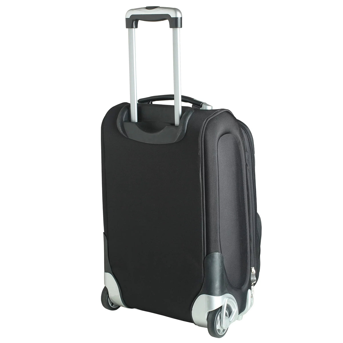 Black Texas Longhorns 21" Softside Rolling Carry-On Suitcase