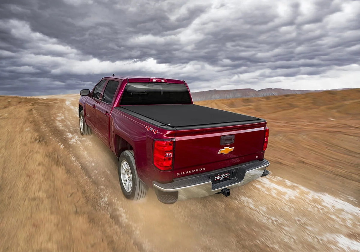 Truxedo Pro  Soft Roll Up Truck Bed Tonneau Cover | 1484101 | Compatible with 2005-2021 Nissan Frontier 6' 1" Bed (73.3")