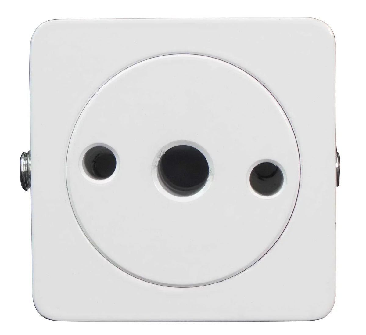 2) Rockville  5.25" 360° Swivel White Aluminum Surface Mount Speaker Pods
