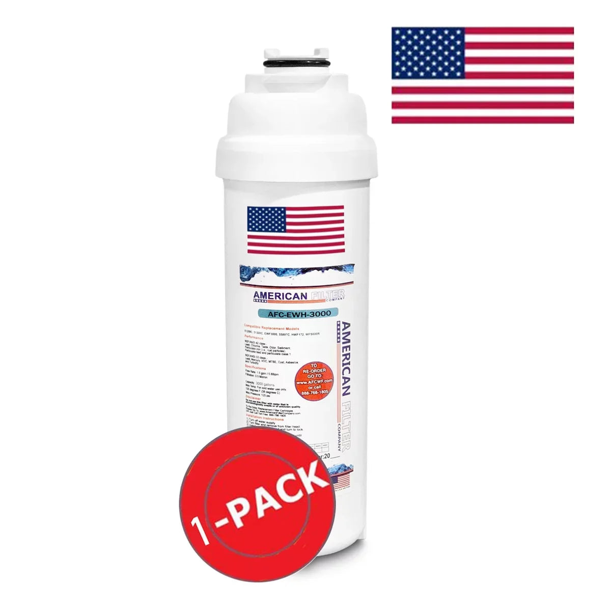 Brand , Water Filters , Model # --3000 , Compatible with WaterSentry® - - 1 Pack - Made in ...