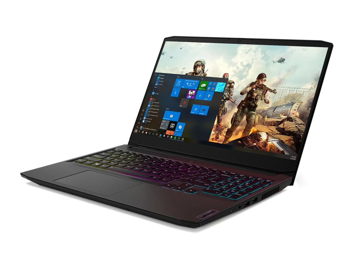 Lenovo IdeaPad 3 Gaming Laptop, 15.6" 120Hz  Display,  Ryzen 5 5600H Upto 4.2GHz, 32GB , 2TB NVMe ,  GeForce  3050, , Wi-Fi, Bluetooth, Windows 10 Pro