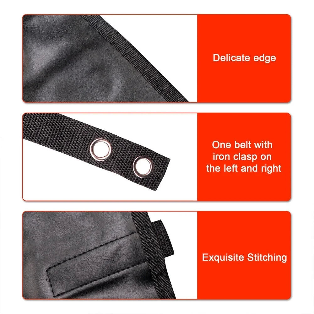 Enhance Your Jeep Wrangler   07-18 with Leather Top Sunshade Protection - Ultimate Sun Protection and Easy Installation