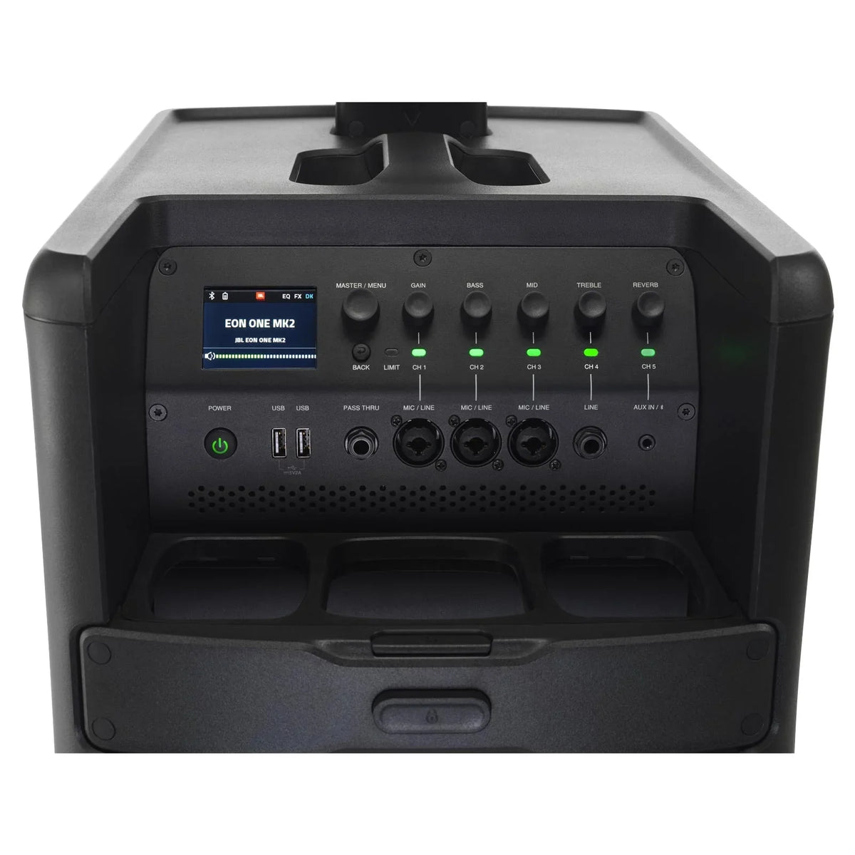 Professional   Mk2 All-In-One Rechargeable Column-Speaker Personal  System with Shure  Vocal Microphone Package