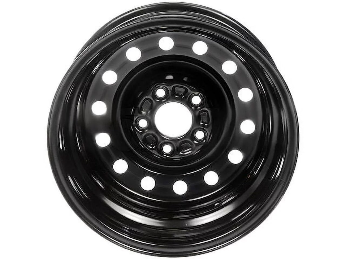 Steel Wheel - Black - 15 Inch - Compatible with 2001 - 2003 Saturn  2002