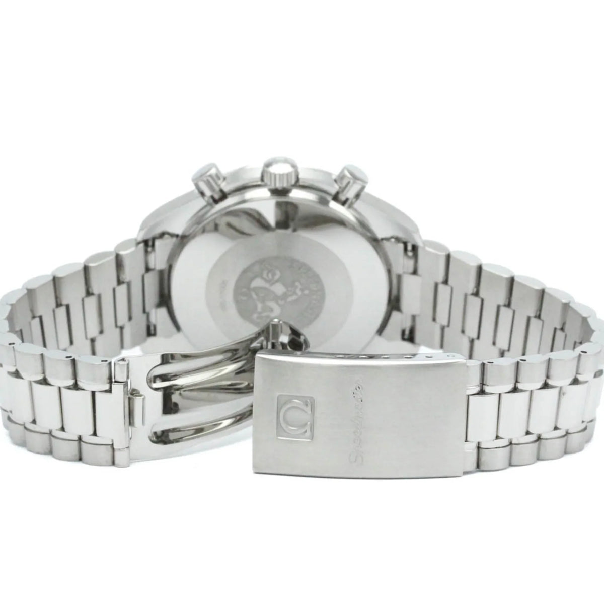Pre-Owned Polished  Speedmaster Automatic Steel Mens Watch 3510.50  (Good)