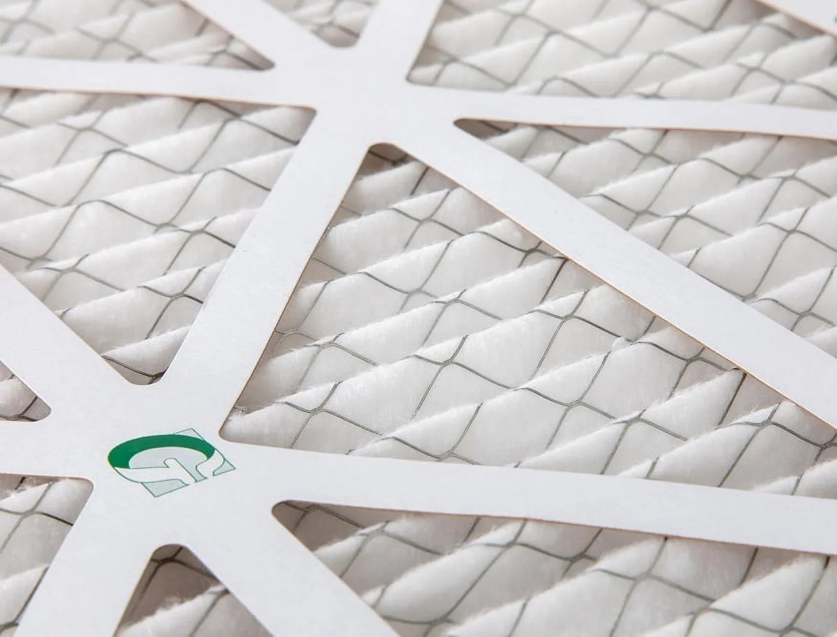 3 Pack of 18x24x2  10 Pleated 2" Inch Air Filters by Glasfloss. Actual Size: 17-1/2 x 23-1/2 x 1-3/4