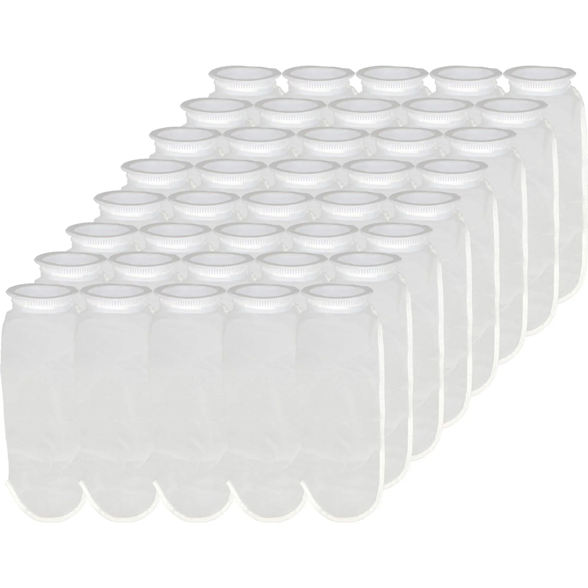 SpiroPure --420-400 400 Micron #4 (20”) Woven Nylon Monofilament Mesh Liquid Bag Filter -420-400 255037-03 (Case of 40)