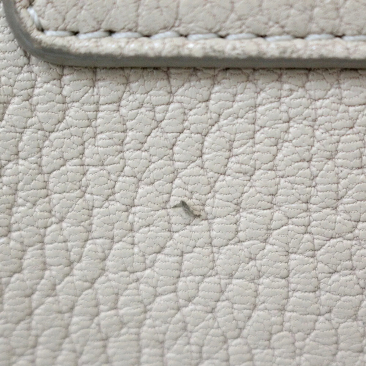 Pre-Owned Chloé Chloe Shoulder Bag Leather Beige Ladies Chain  (Fair)