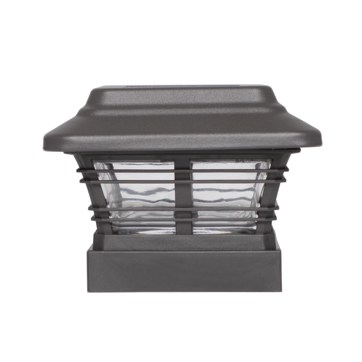 Better Homes & Gardens Solar Powered 4'' x 4'' Post Light,  Light (4-Pack)