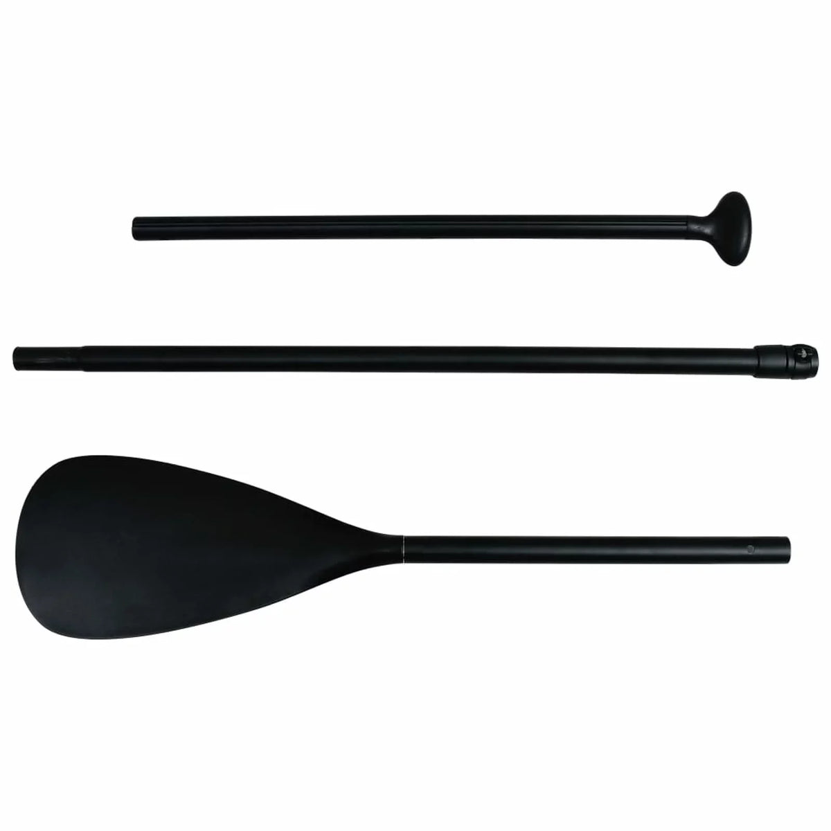 Inflatable Paddleboard Set Black and White