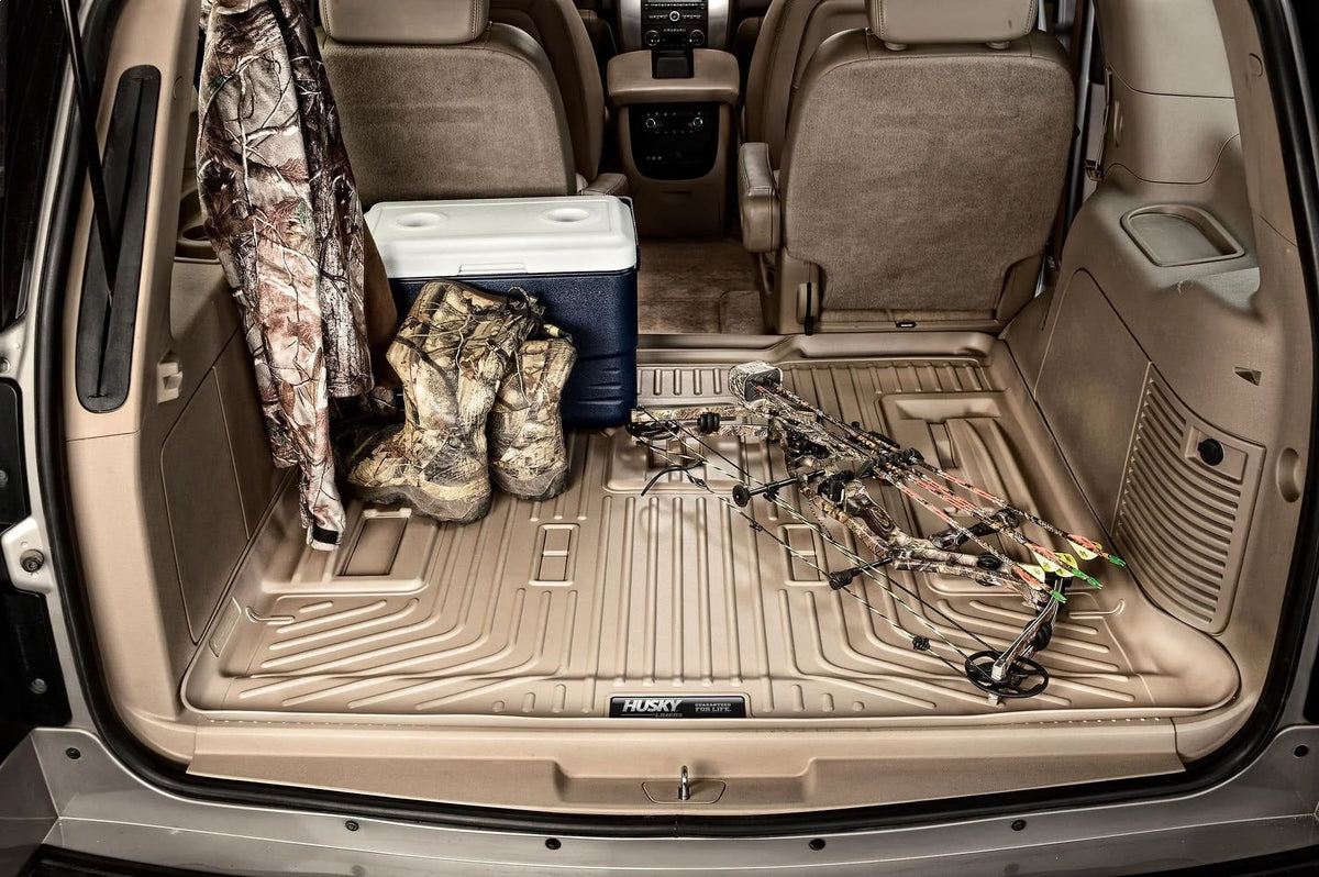 Husky by RealTruck Cargo Liner Behind 3rd Seat Compatible with 2007-2014 Suburban 1500/Yukon  1500