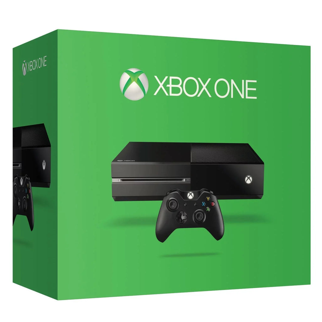 Microsoft Xbox One Original 500GB Gaming Console Black With Headset   Bundle Used