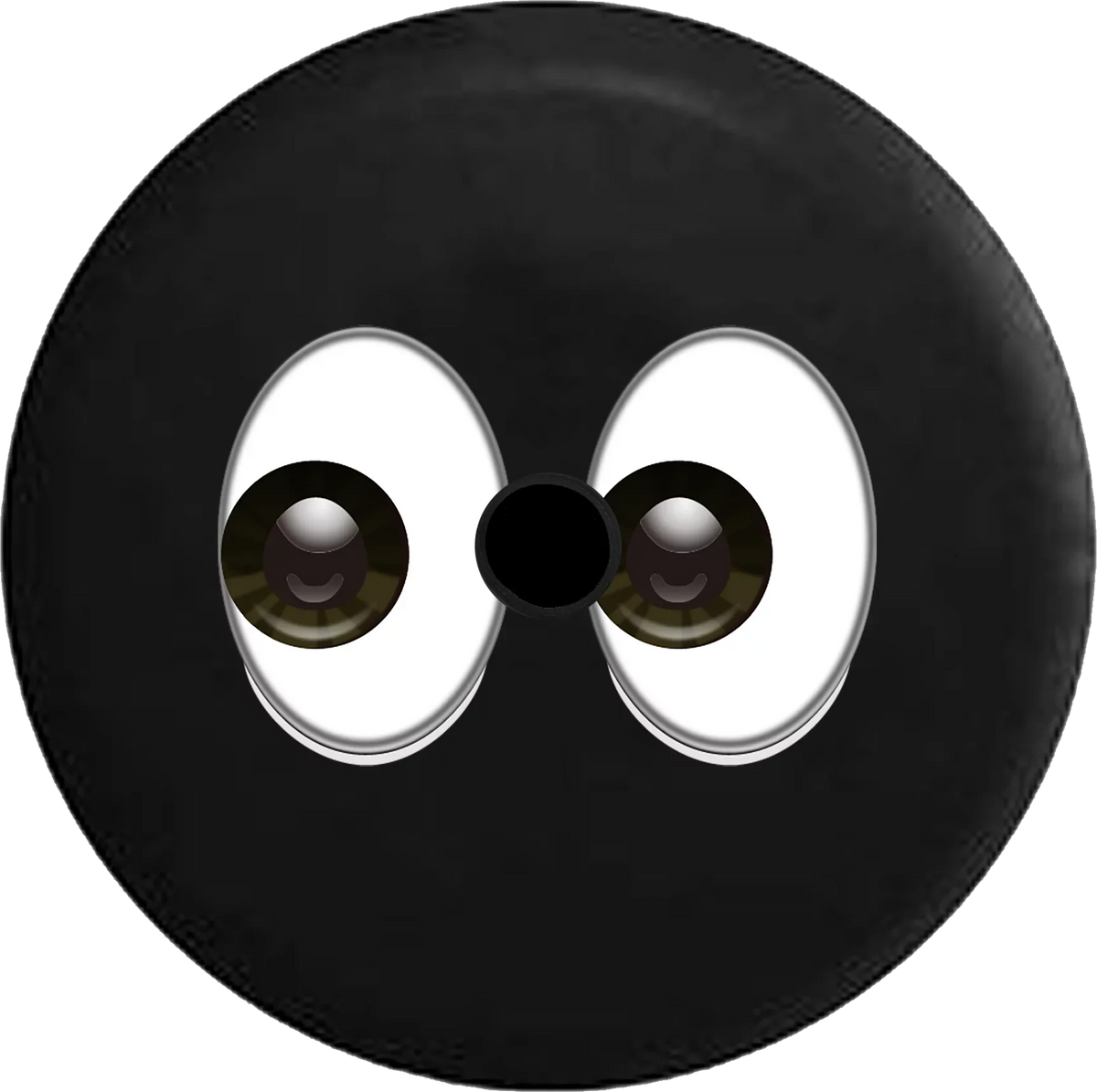 2018 2019 Wrangler  Backup Camera Text Emoji Eyes Eyeballs Spare Tire Cover for Jeep  32 Inch