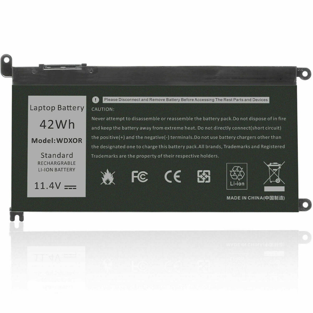 42Wh Battery For  Inspiron 15 5567 5568 13 5368 7368 7569
