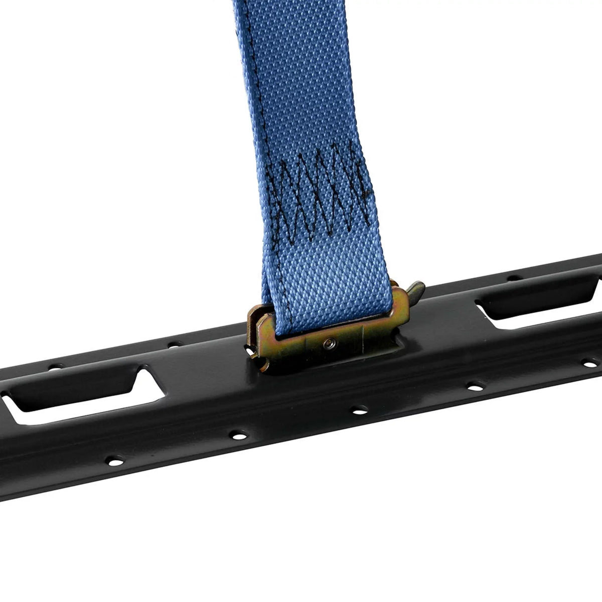 " Cargo Mall Four 8-ft -Track Rails, Vertical Powder Coated TieDowns | Long Heavy Duty Steel Etrack Rails for Trucks, Trailers"